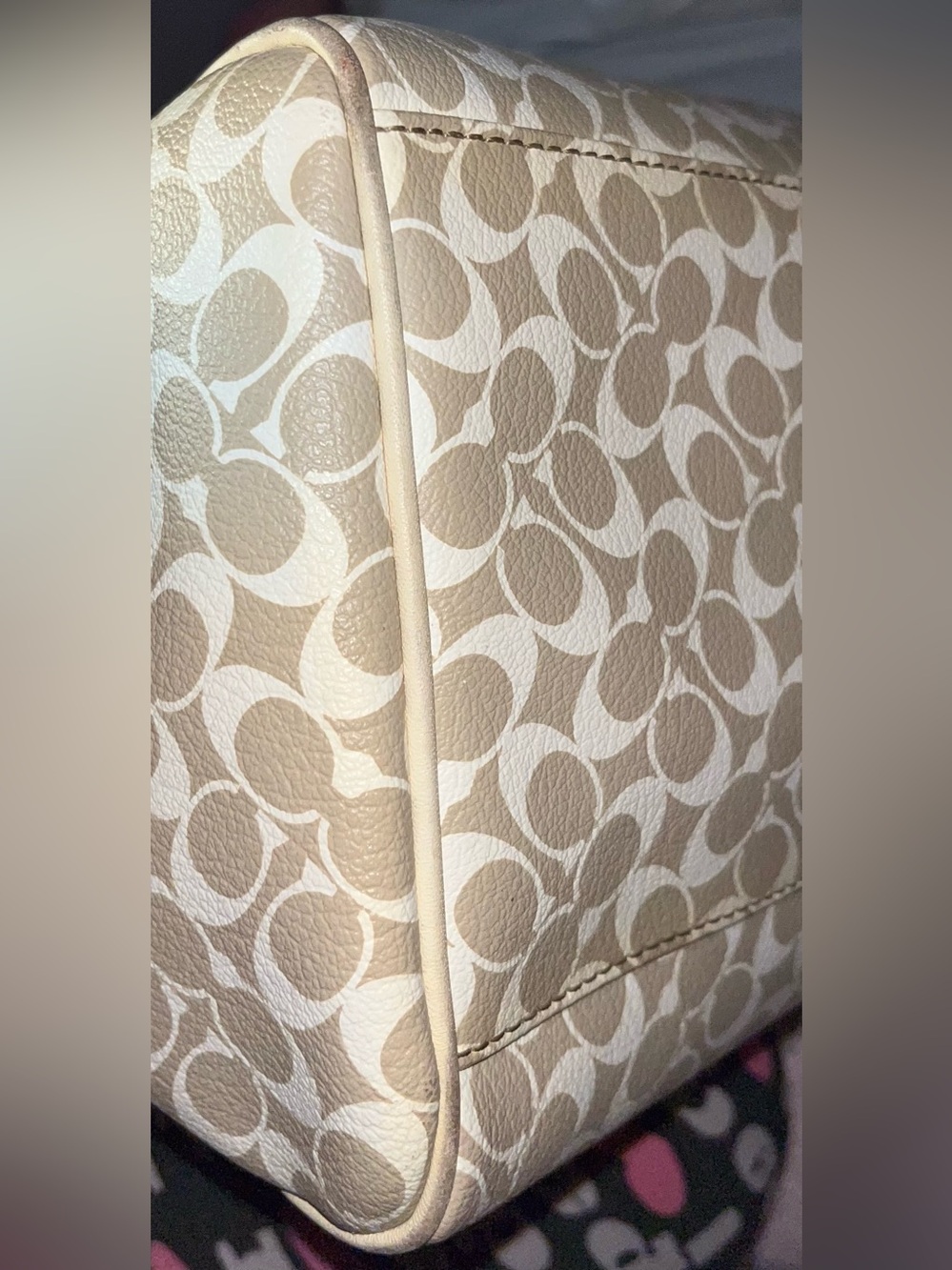 Coach Chelsea Heritage Stripe satchel - Picture 8 of 9